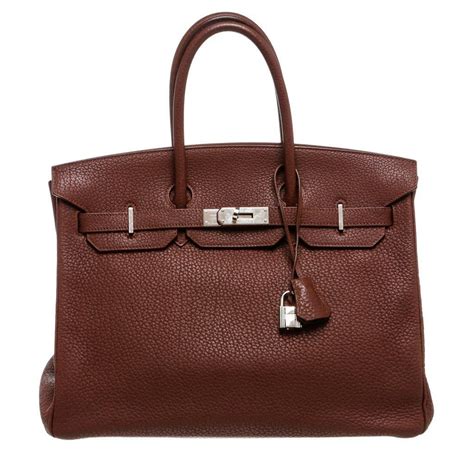 hermes birkin 35 brown|hermes birkin 35 togo.